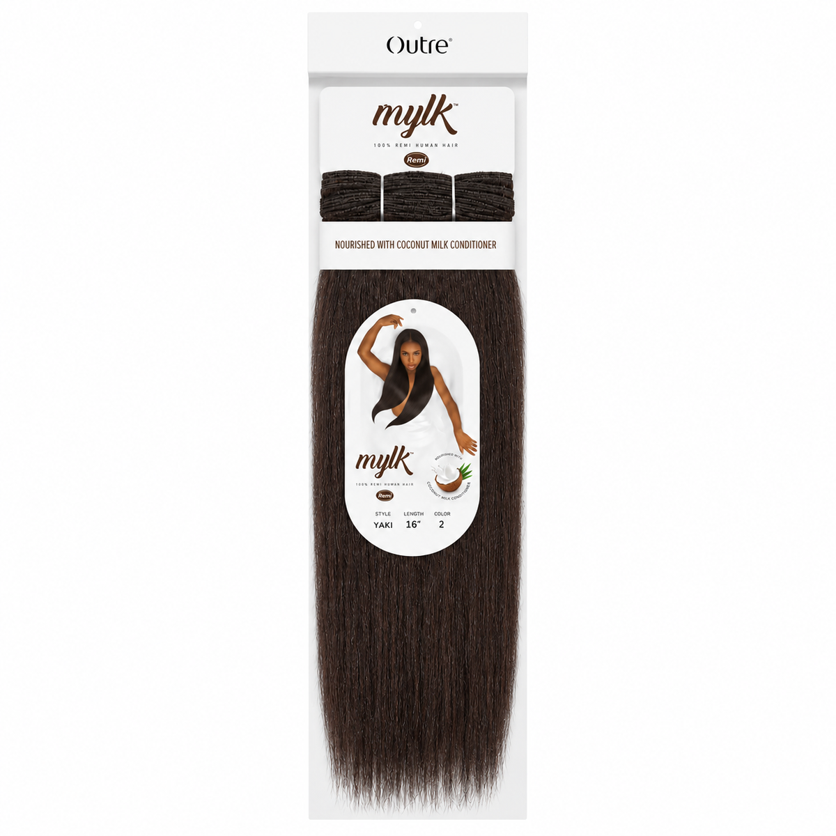 Outre Mylk Remi Yaki 16 inch color 2 - full retail package
