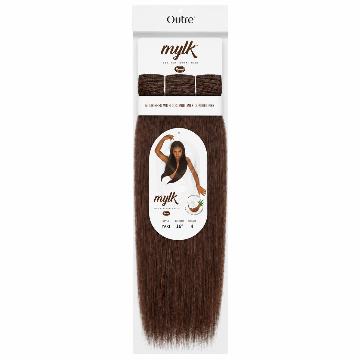 Outre Mylk Remi Yaki 16 inch color 4 - full retail package