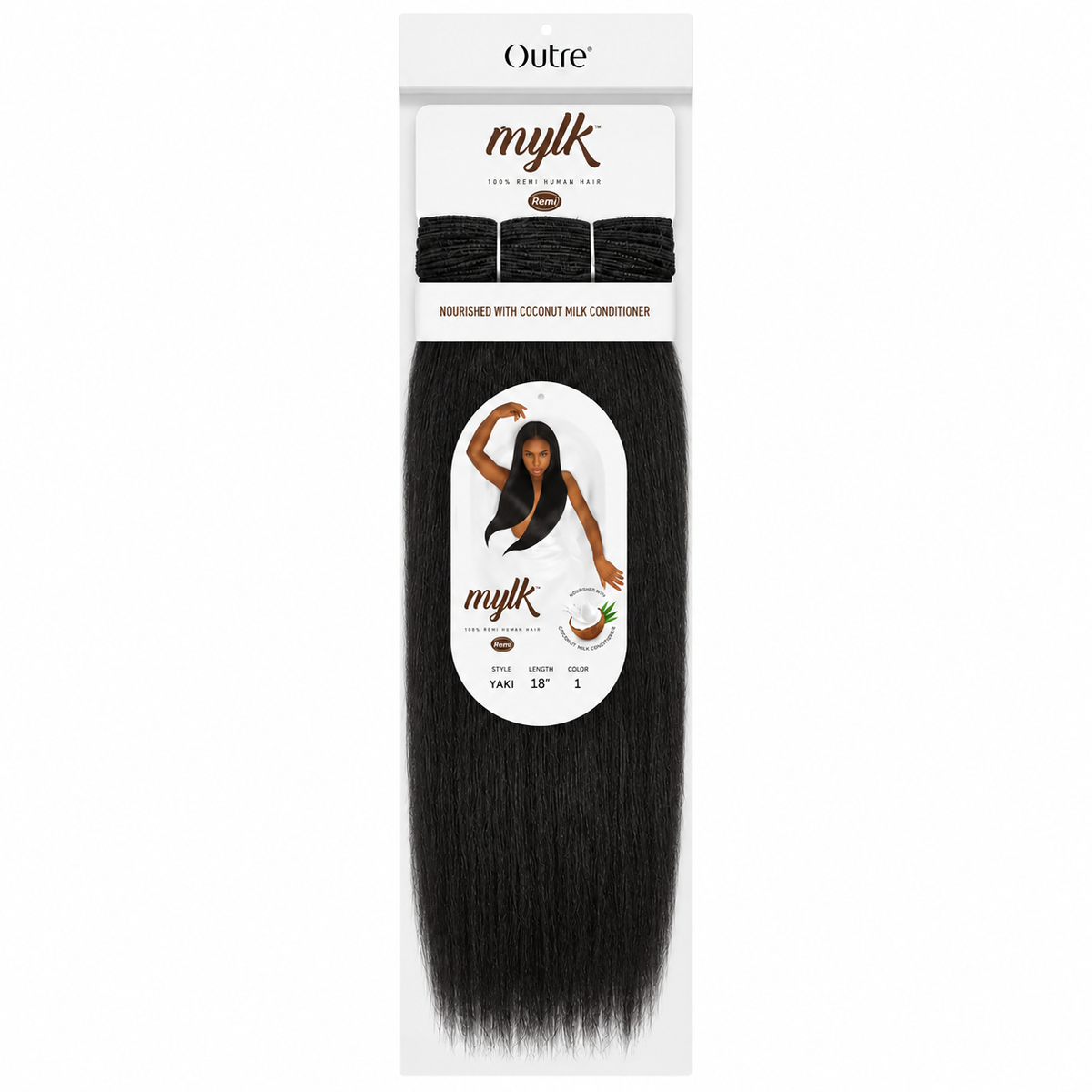 Outre Mylk Remi Yaki 18 inch color 1 - full retail package