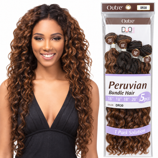 Outre Batik Duo Peruvian weave, original model in DRB30/4 beside DR30 package on white background