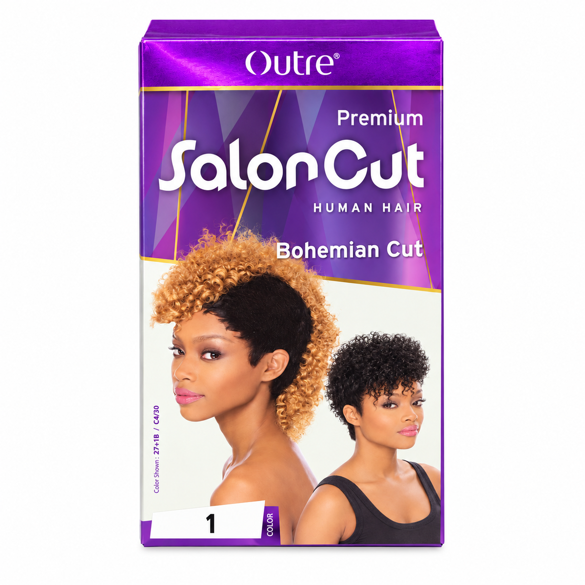 Outre Salon Cut Bohemian Cut full purple package color 1