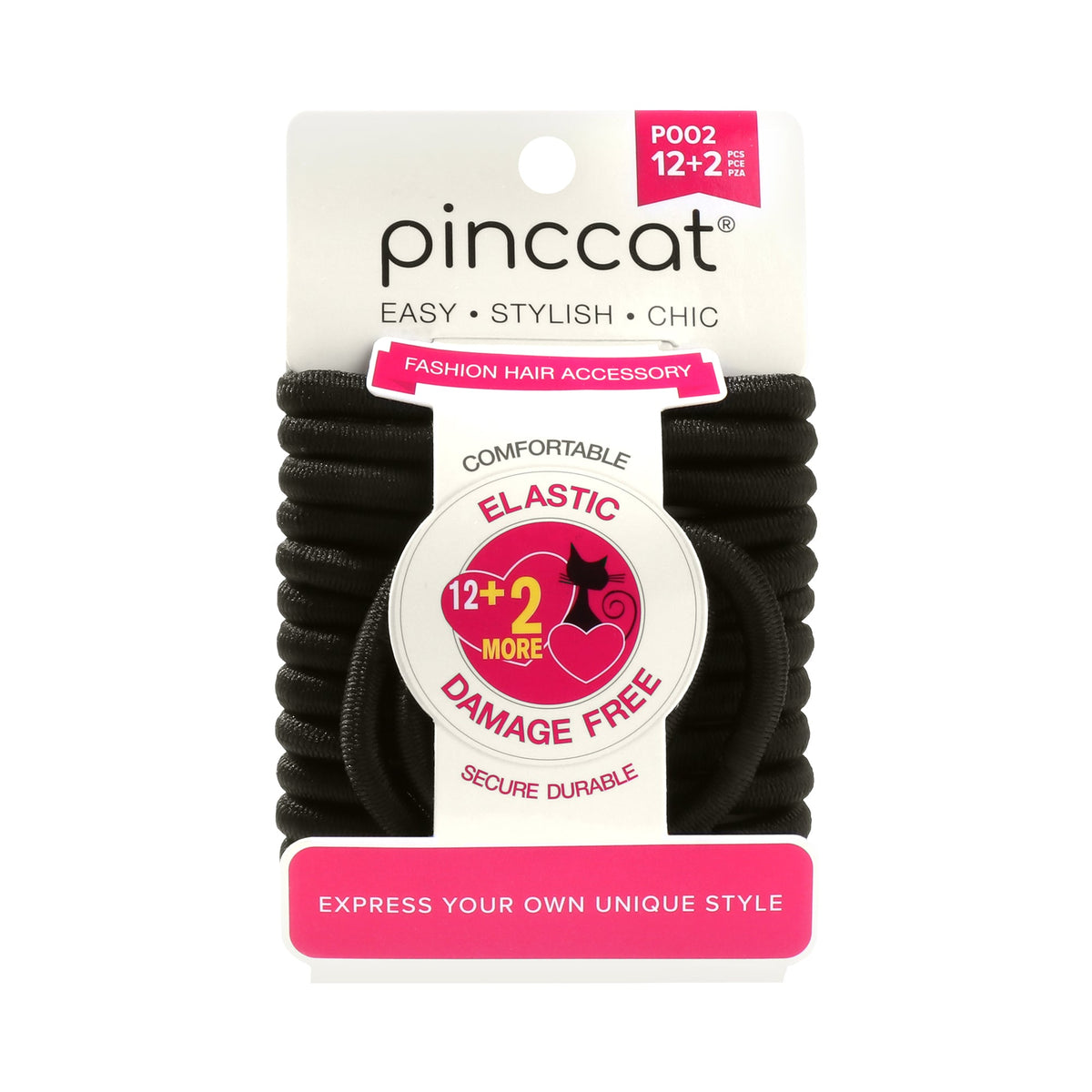 Pinccat P002 – Black – 14 ties