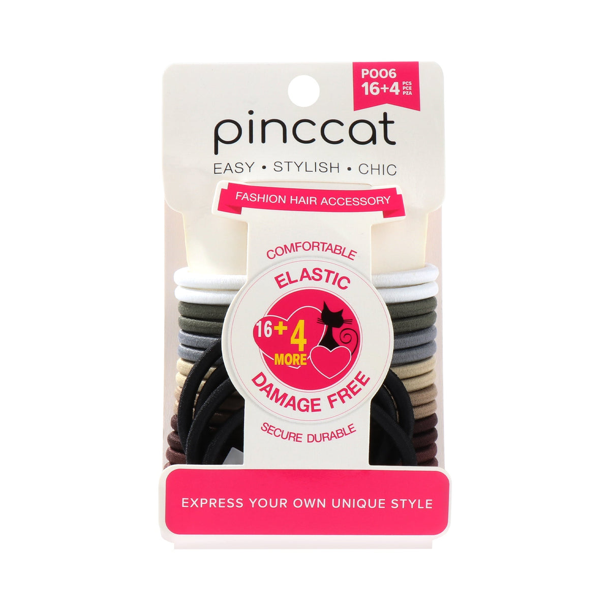 Pinccat P006 – Neutral Assorted – 20 ties