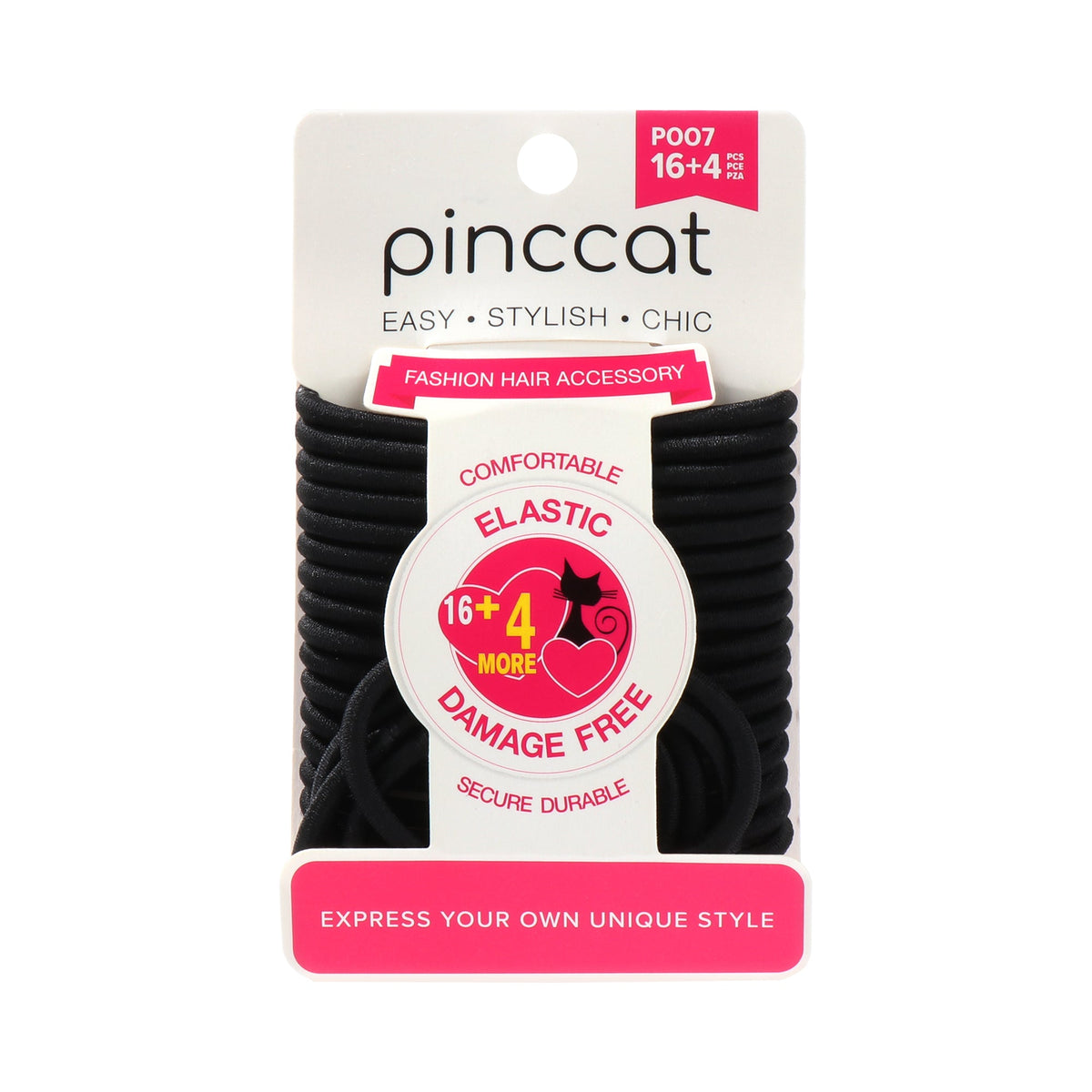 Pinccat P007 – Black – 20 ties
