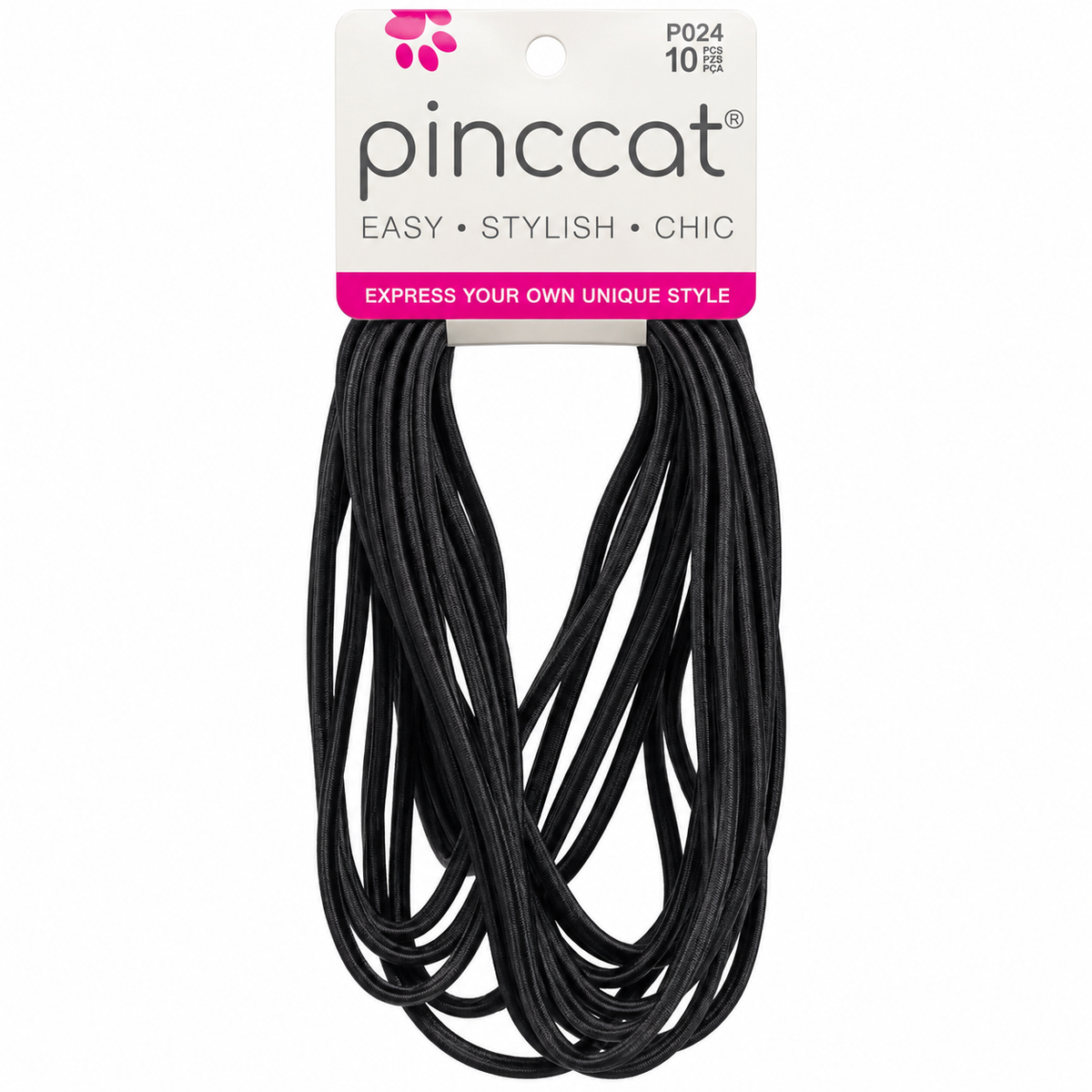 Pinccat P024 – Slim Black – 10 Pack