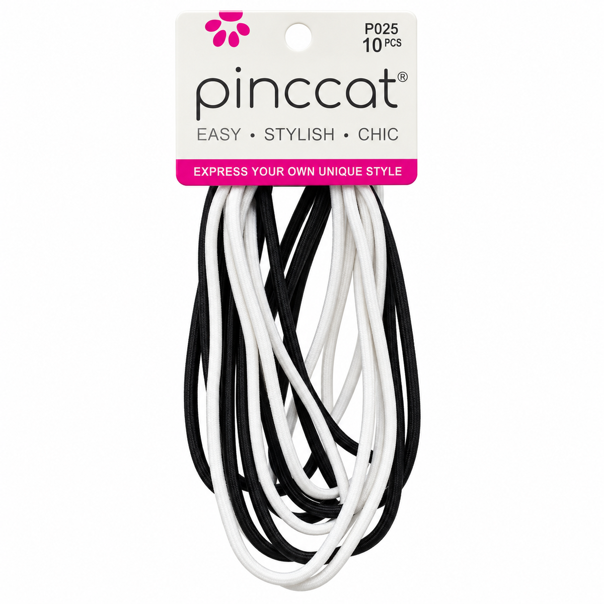 Pinccat P025 – Black & White – 10 Pack