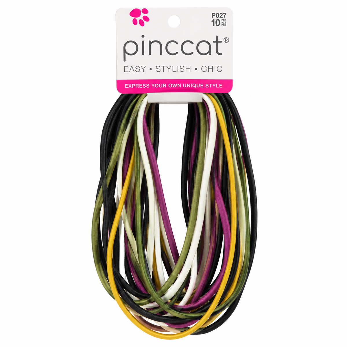Pinccat P027 – Slim Assorted Colors – 10 Pack
