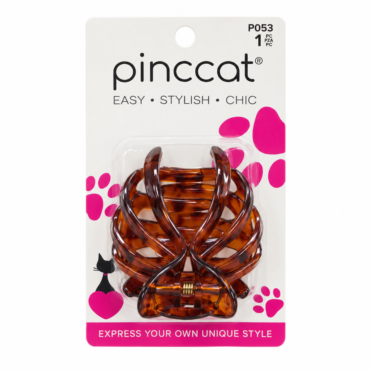 P053 – Spider Claw Clip – Tortoise – 1 Piece