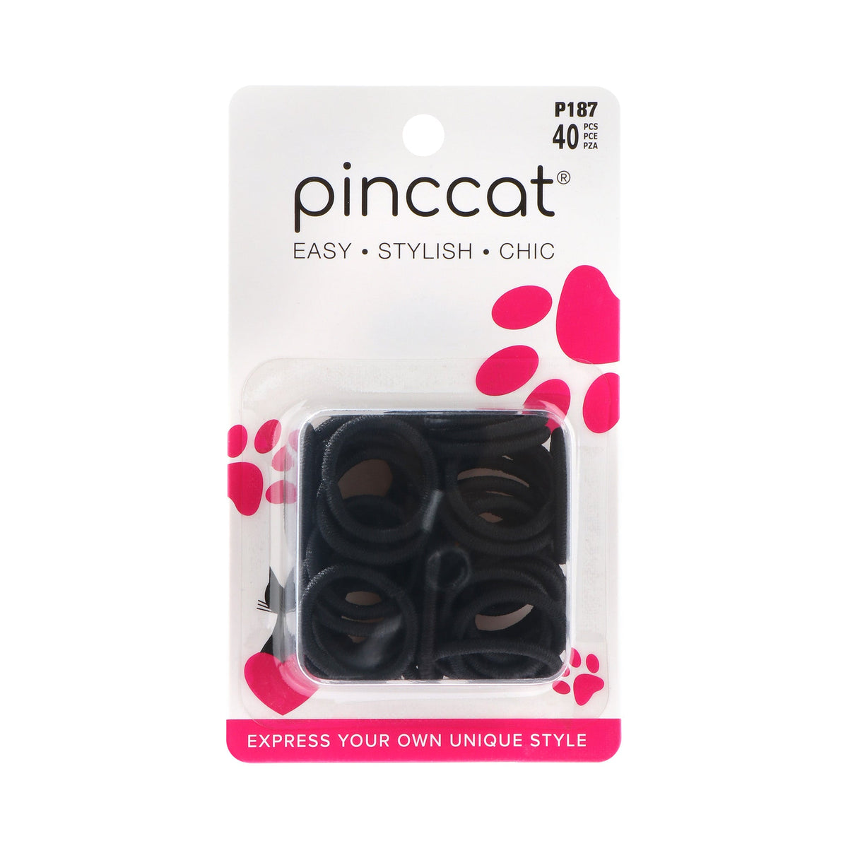 Pinccat P187 – Small Black – 40 ties