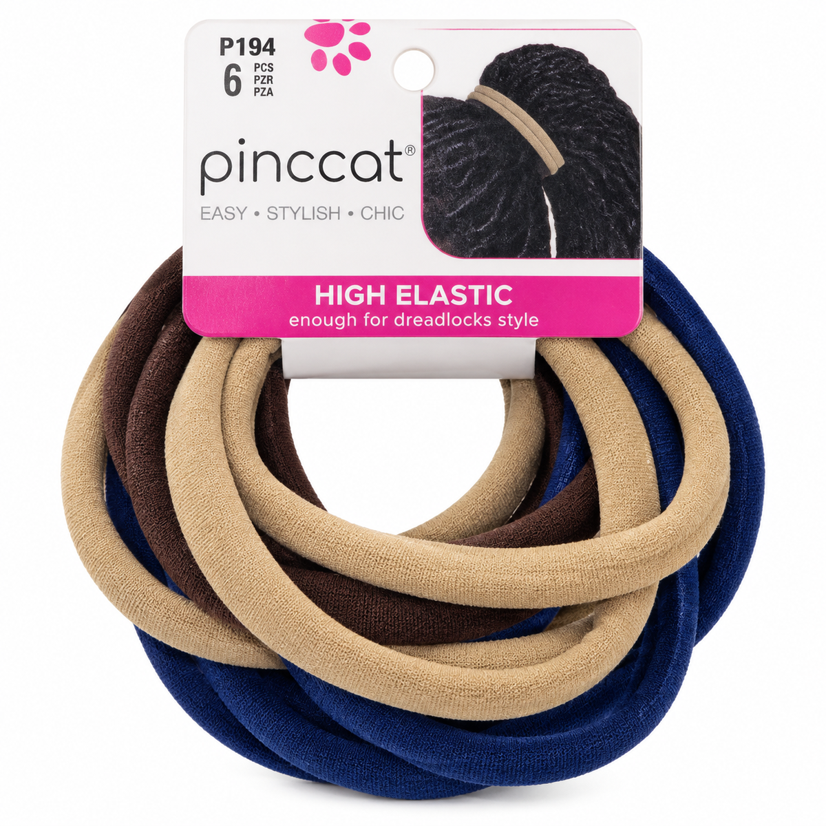 Pinccat P194 – Brown, Beige & Navy – 6 Pack
