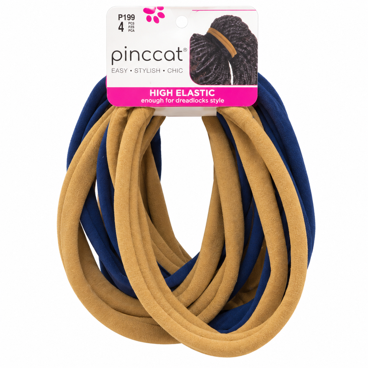 Pinccat P199 – Tan, Brown & Navy Wide – 4 Pack