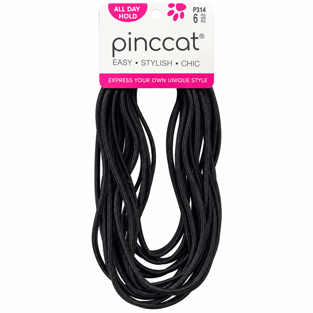 Pinccat P314 – Black All-Day Hold – 6 Pack