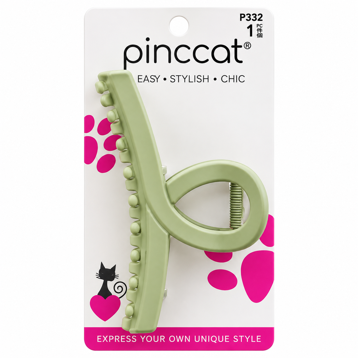 Pinccat P332 – Long Claw – Sage Green – 1 Piece