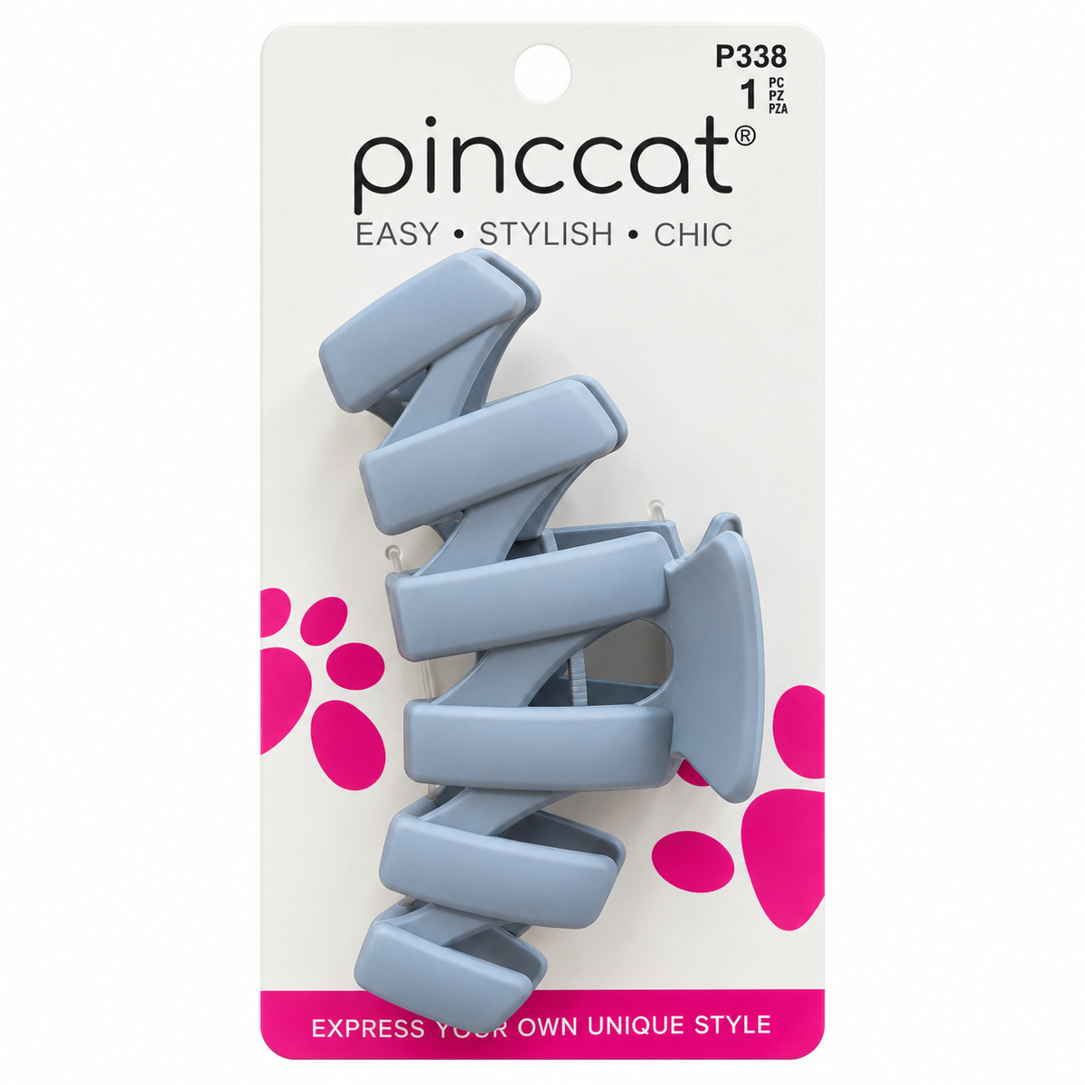 Pinccat P338 – Open Claw – Blue Gray – 1 Piece