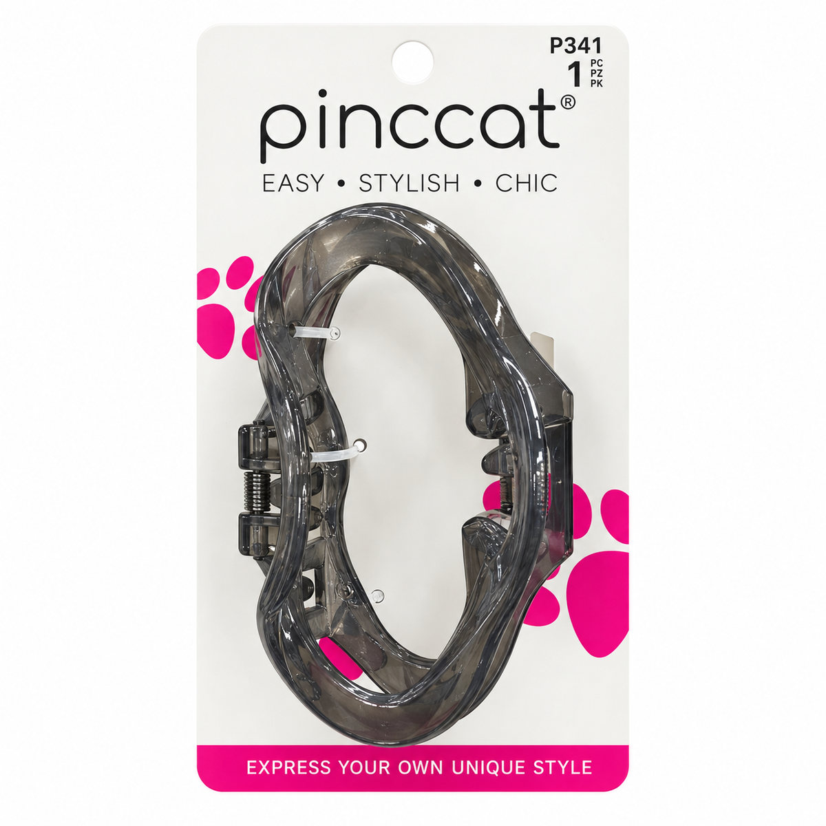 Pinccat P341 – Oval Claw – Smoke – 1 Piece