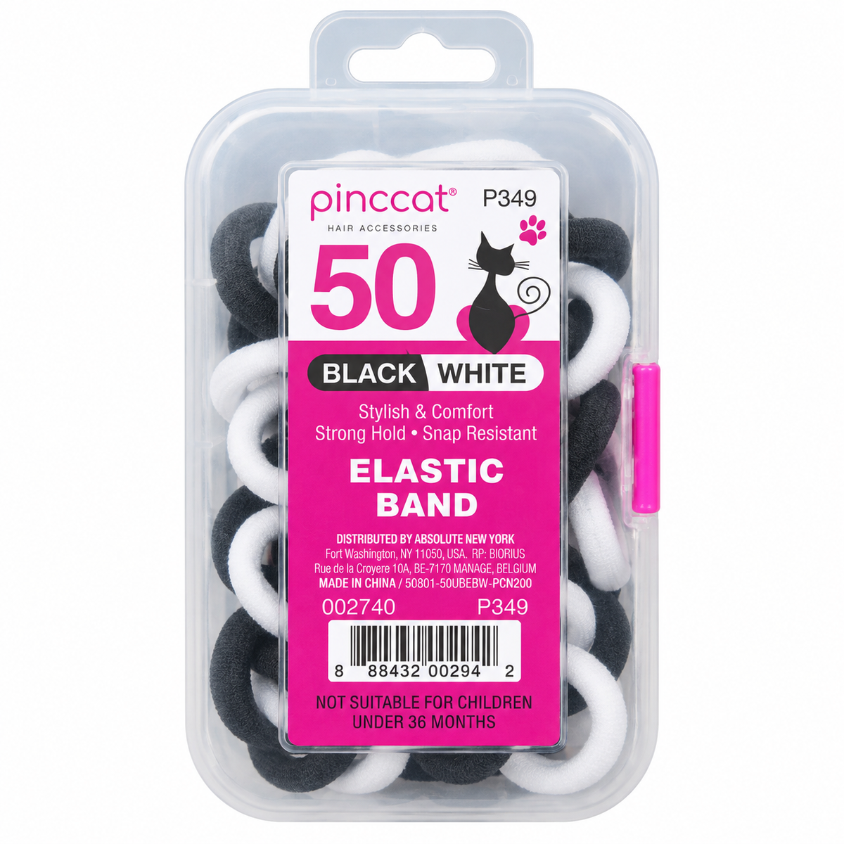 Pinccat P349 – Black & White – 50 Pack