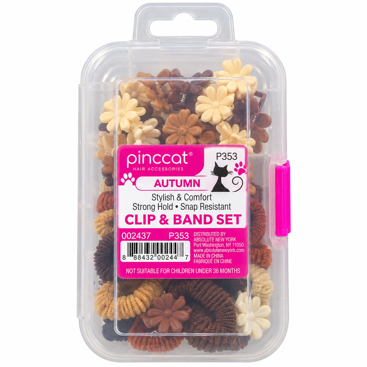 Pinccat P353 – Autumn Flower Clips & Bands