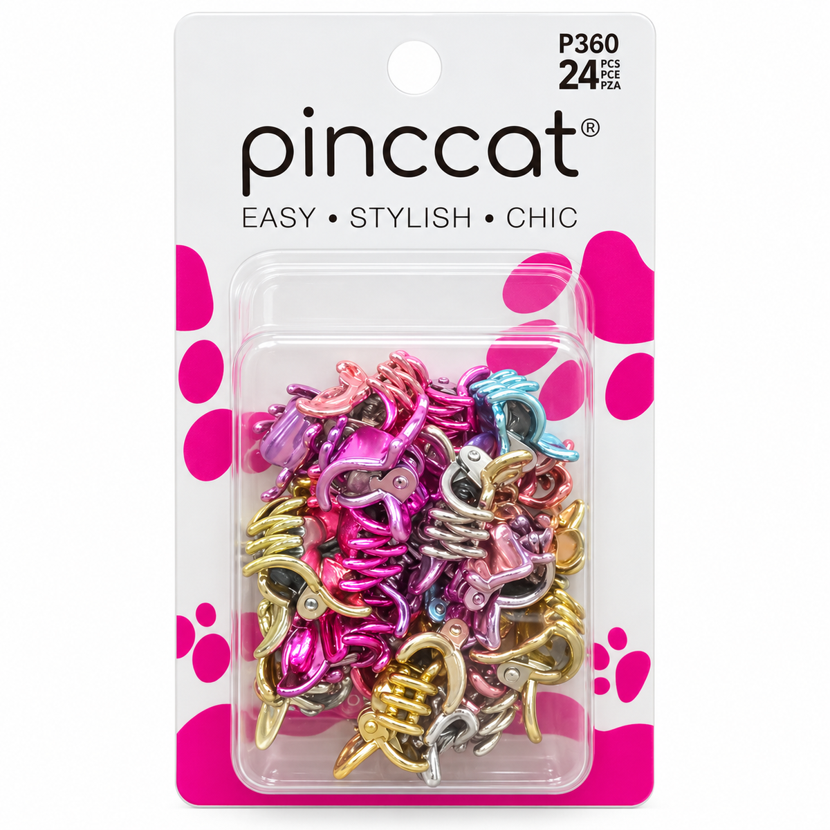 Pinccat P360 – Metallic Butterflies – 24 Pack