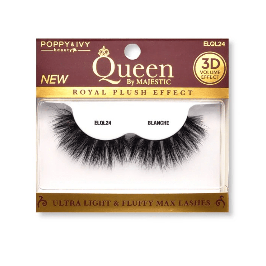 Poppy & Ivy 3D Queen Majestic Luxe Mink Eyelashes - Beauty Exchange Beauty Supply