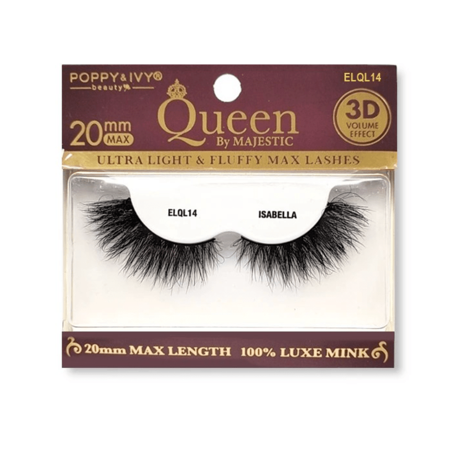 Poppy & Ivy 3D Queen Majestic Luxe Mink Eyelashes - Beauty Exchange Beauty Supply