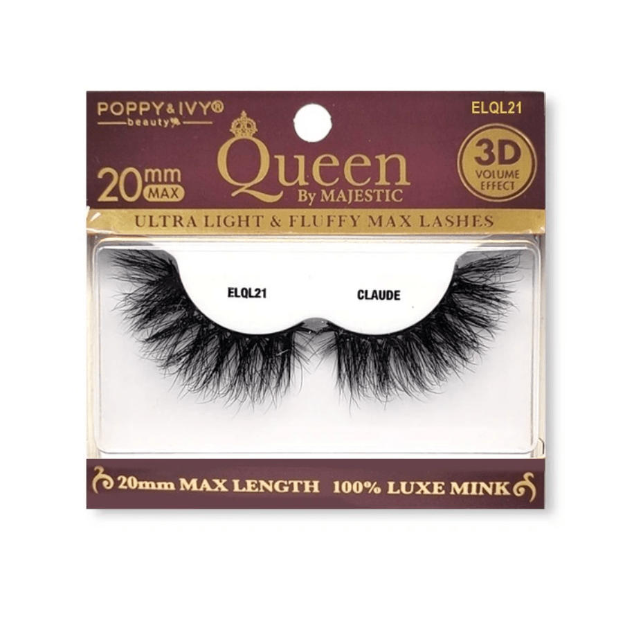 Poppy & Ivy 3D Queen Majestic Luxe Mink Eyelashes - Beauty Exchange Beauty Supply