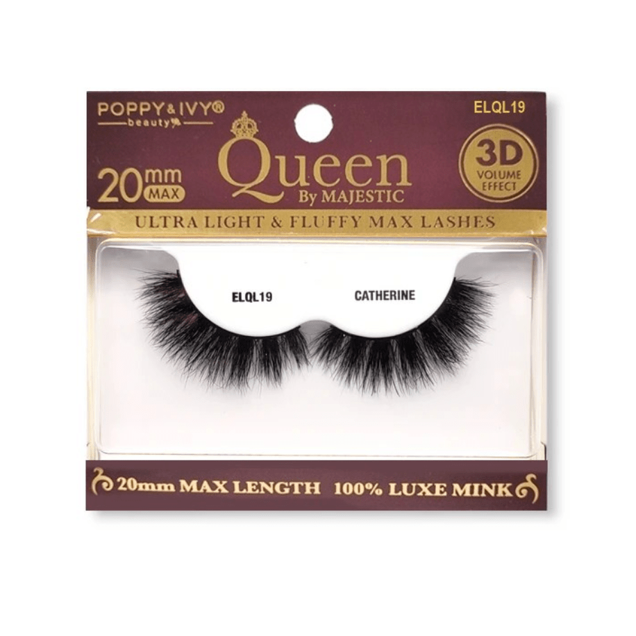 Poppy & Ivy 3D Queen Majestic Luxe Mink Eyelashes - Beauty Exchange Beauty Supply