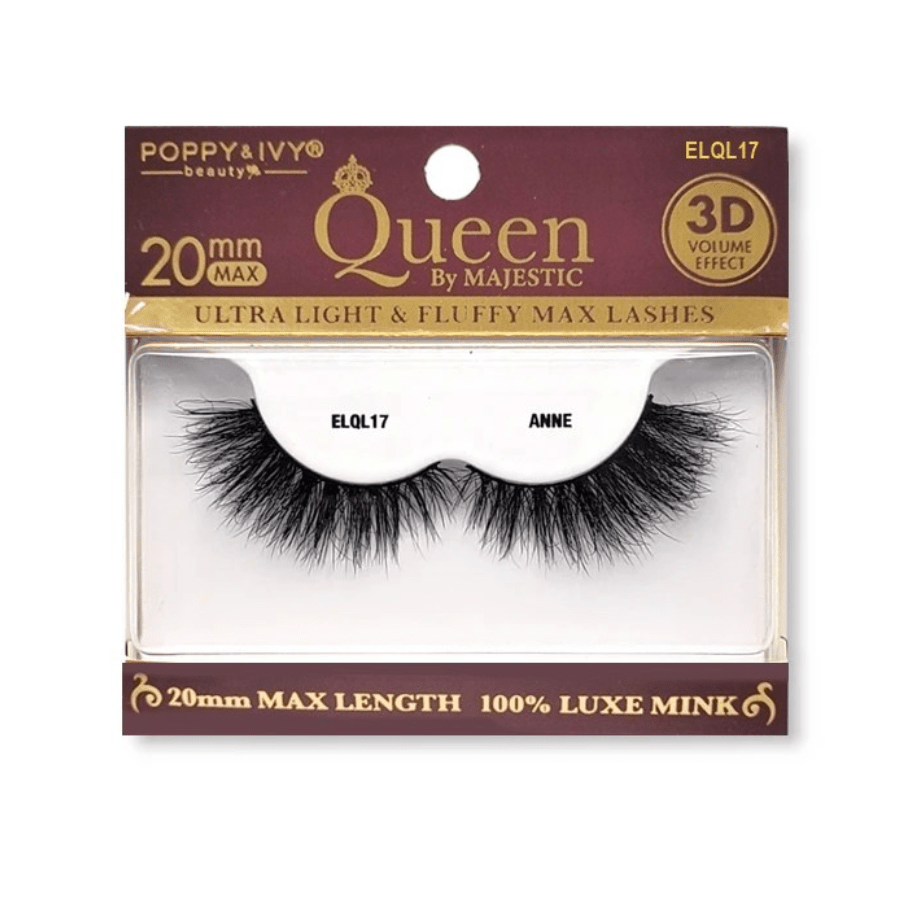 Poppy & Ivy 3D Queen Majestic Luxe Mink Eyelashes - Beauty Exchange Beauty Supply