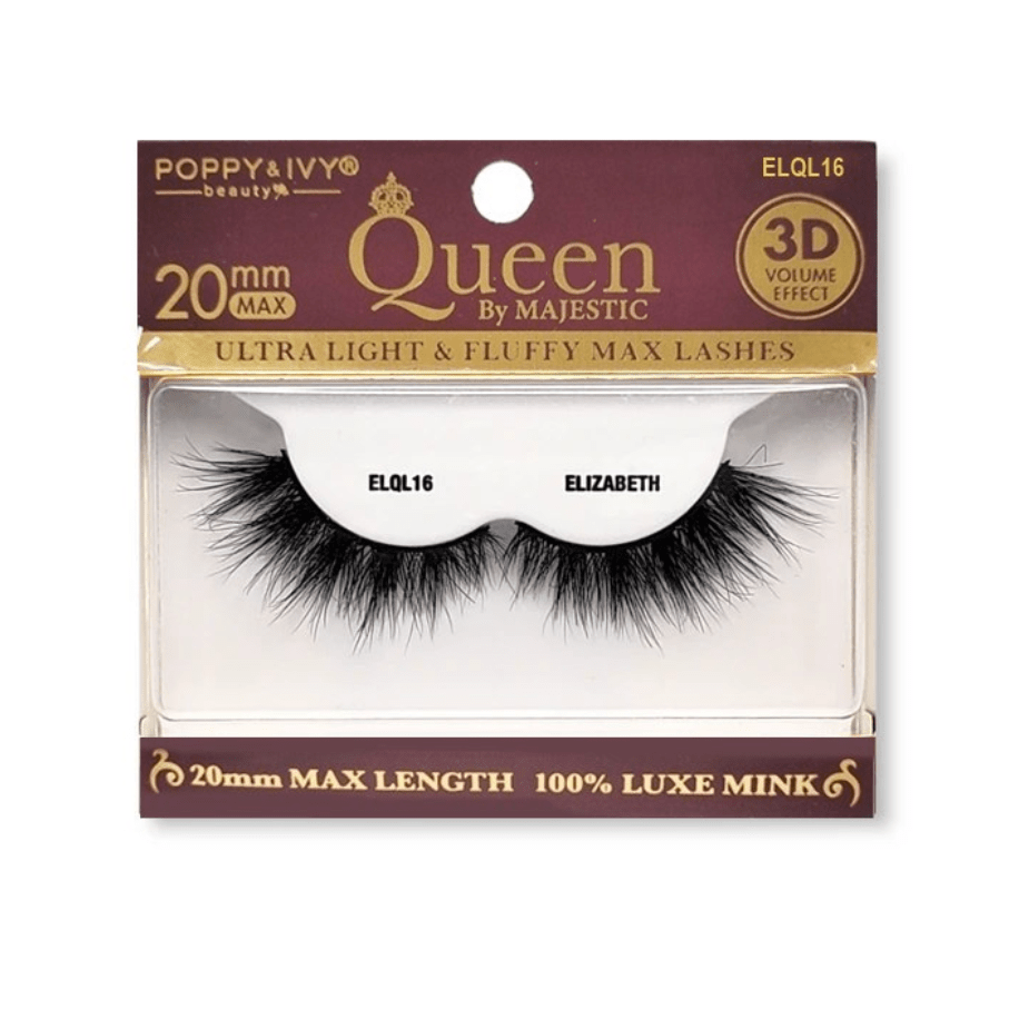Poppy & Ivy 3D Queen Majestic Luxe Mink Eyelashes - Beauty Exchange Beauty Supply