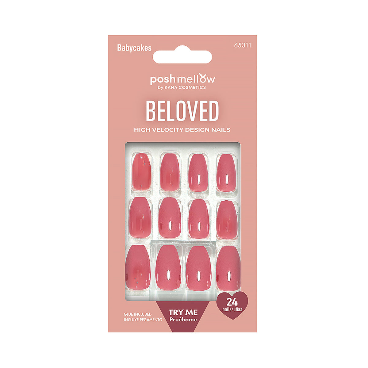 Poshmellow Beloved Baby Cakes 65311 press-on nails