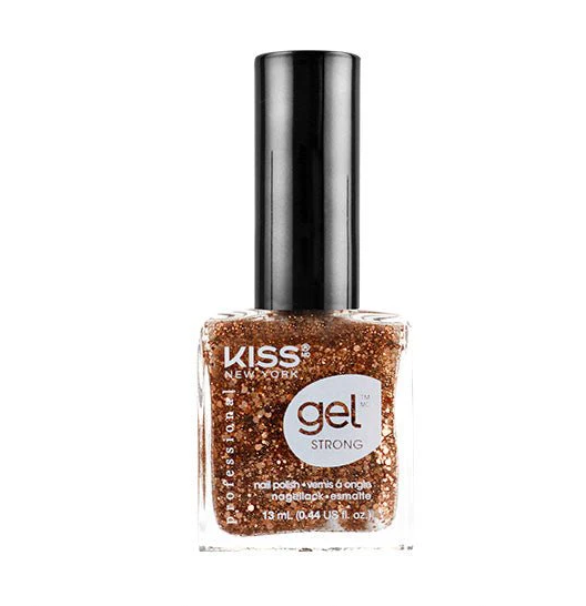 KISS New York Gel Strong Nail Polish, High-Gloss Salon Shine Long-Wear Liquid Lacquer - KNP KISS NEW YORK PROFESSIONAL