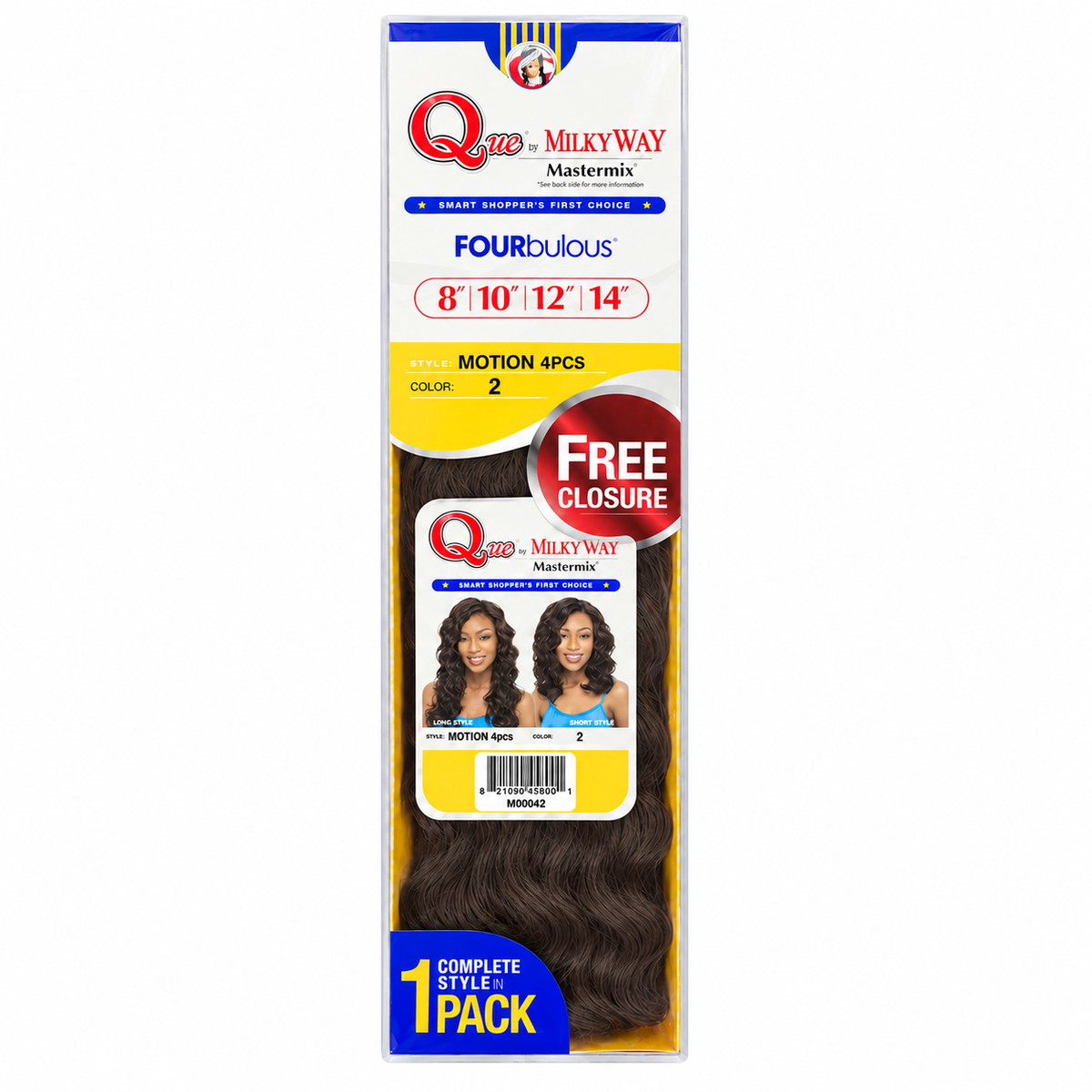 Milky Way Que Motion 4PCS full retail package color 2