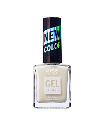 KISS New York Gel Strong Nail Polish, High-Gloss Salon Shine Long-Wear Liquid Lacquer - KNP KISS NEW YORK PROFESSIONAL