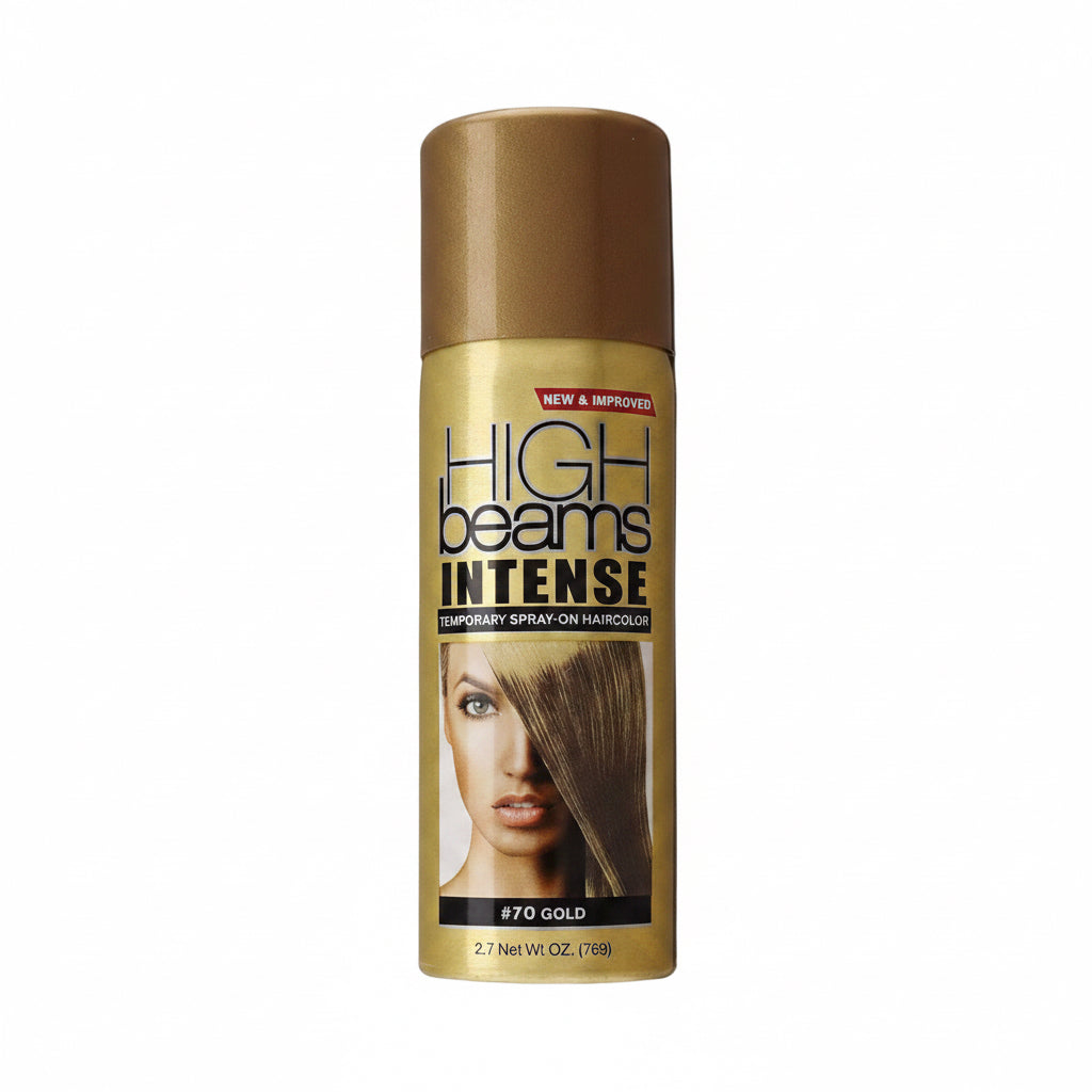 SALON GRAFIX HIGH BEAMS INTENSE TEMPORARY SPRAY ON HAIR COLOR #70 GOLD, 2.7 Oz