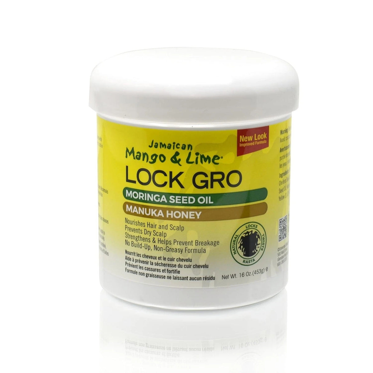 Jamaican Mango & Lime Lock Gro – Lock Gro 16 oz jar front