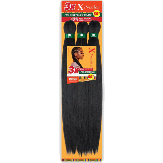 Sensationnel African Collection X-Pression Crochet Braid - 3X PRE-STRETCHED 50"