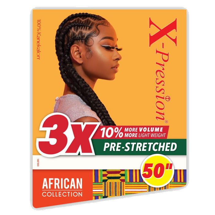Sensationnel African Collection X-Pression Crochet Braid - 3X PRE-STRETCHED 50"