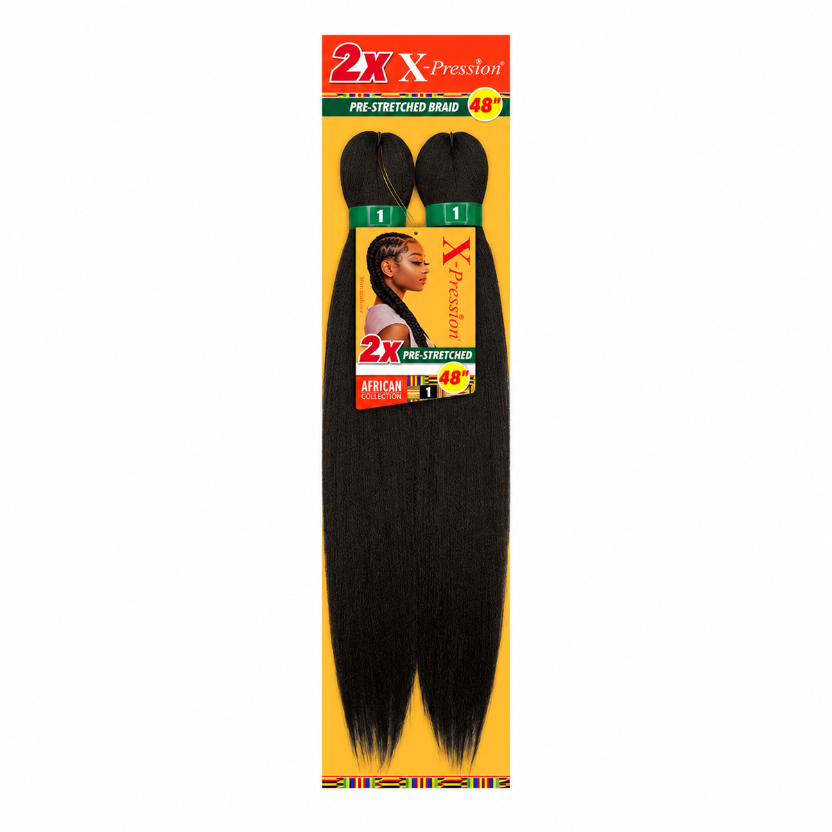 Sensationnel X-Pression 2X 48 inch color 1 full retail package