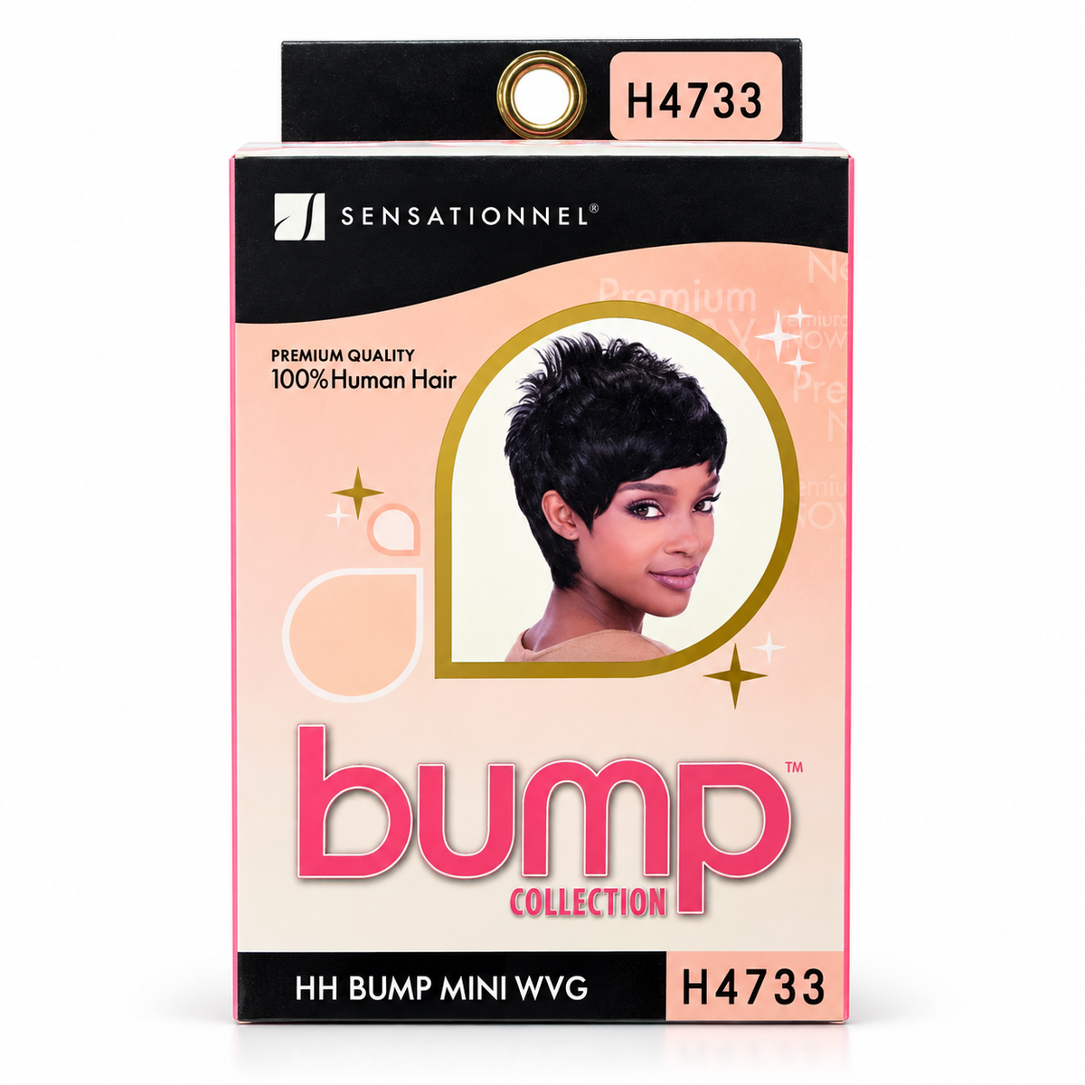 Sensationnel HH Bump Mini human hair weave color H4733 package