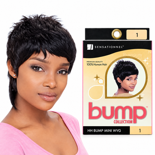 Sensationnel Bump Mini catalog styling example beside color 1 package