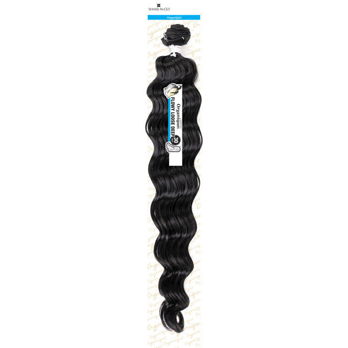Shake-N-Go Organique Master Mix Weave - FLOWY LOOSE DEEP 30 inch