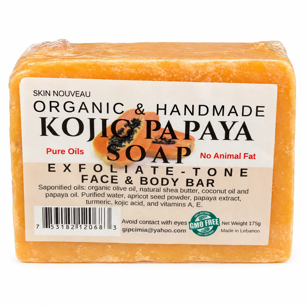 Skin Nouveau Kojic Papaya Soap 175 g