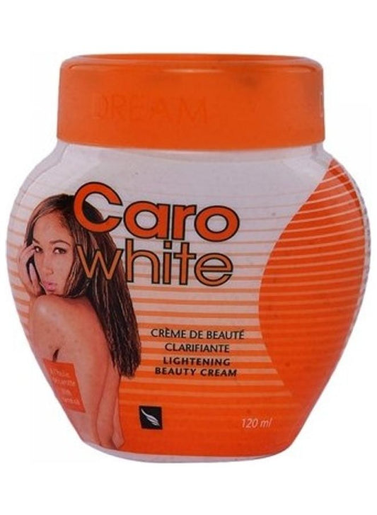 Caro White Beauty Cream with Carrot Oil 120 ml — front of jar