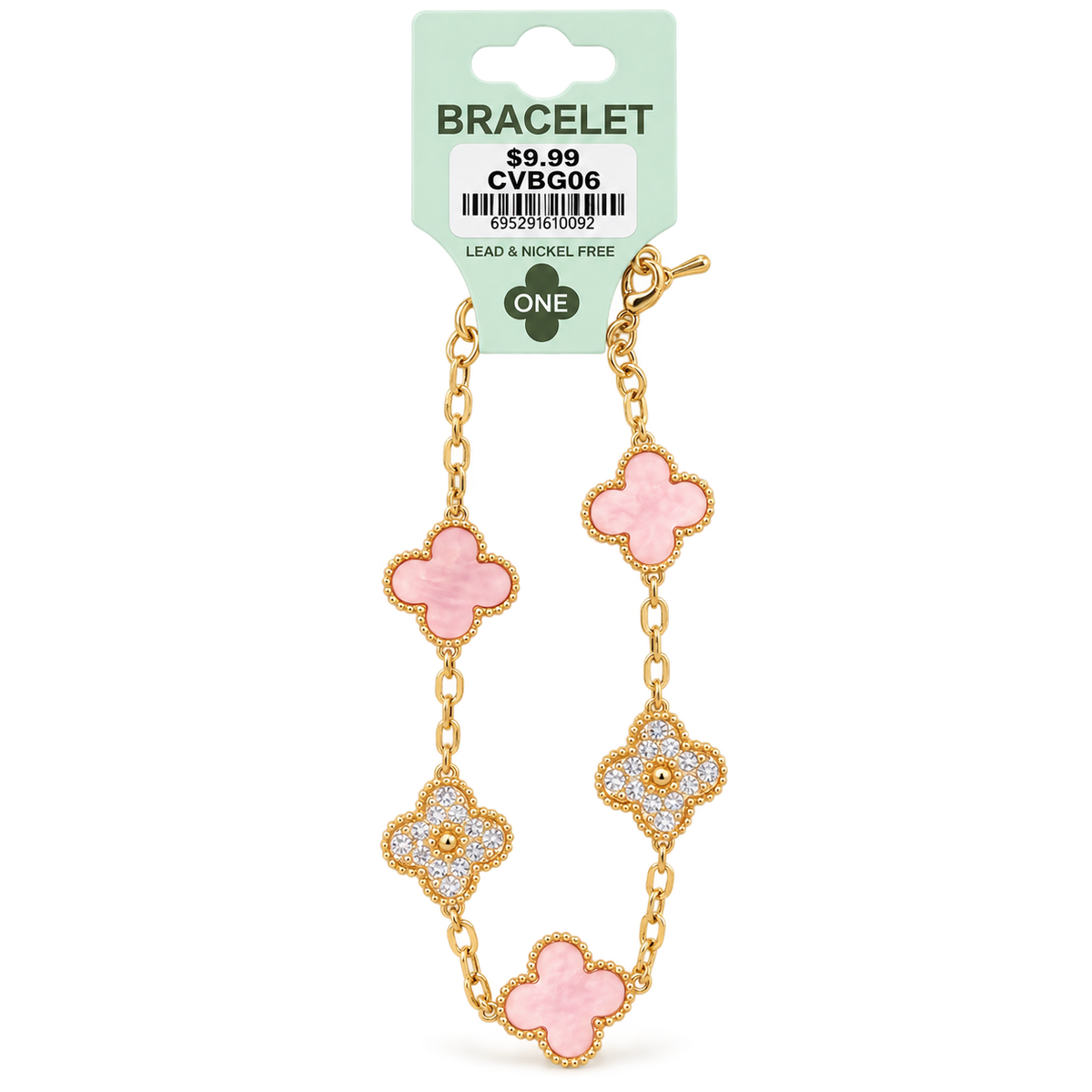 The One Clover Leaf Charm Bracelet Design 06