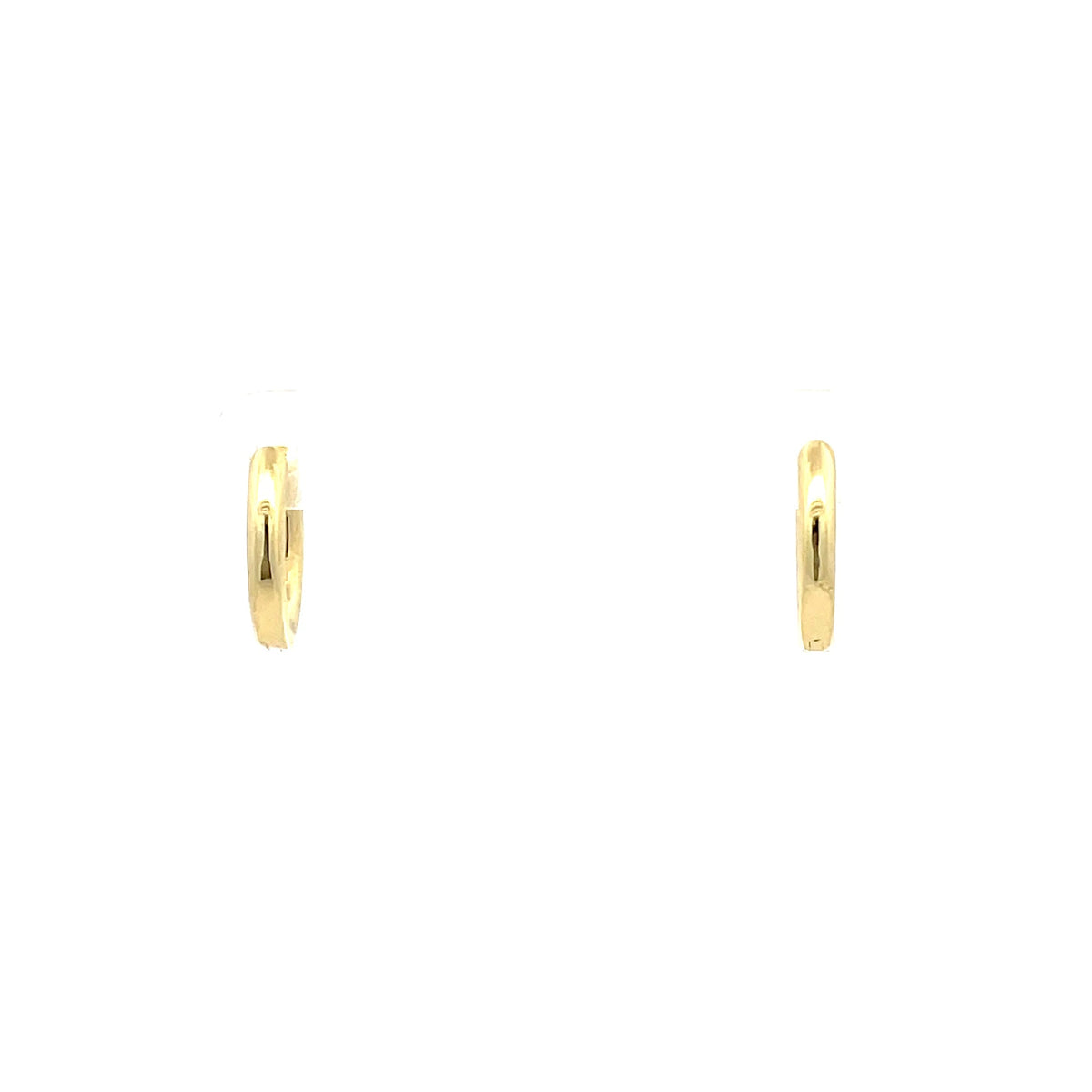 The One Jewelry gold-tone polished huggie hoop huggie earrings OHG12