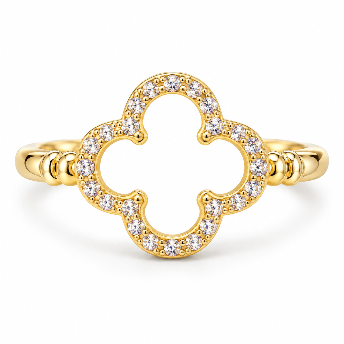 The One R10 gold-tone adjustable ring