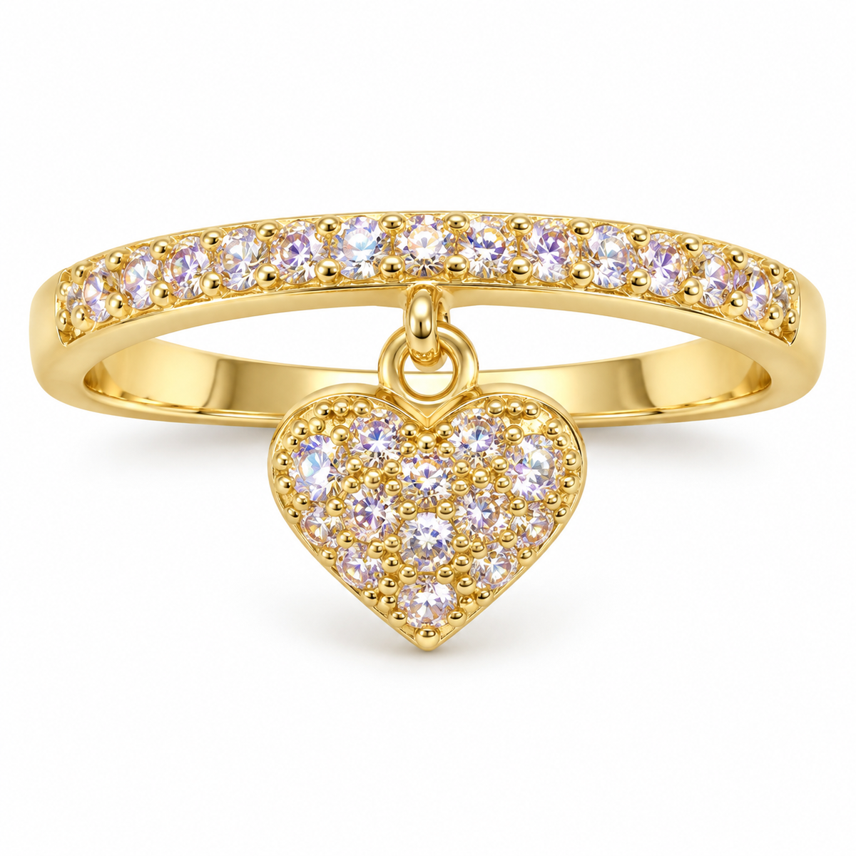 The One R12 gold-tone adjustable ring