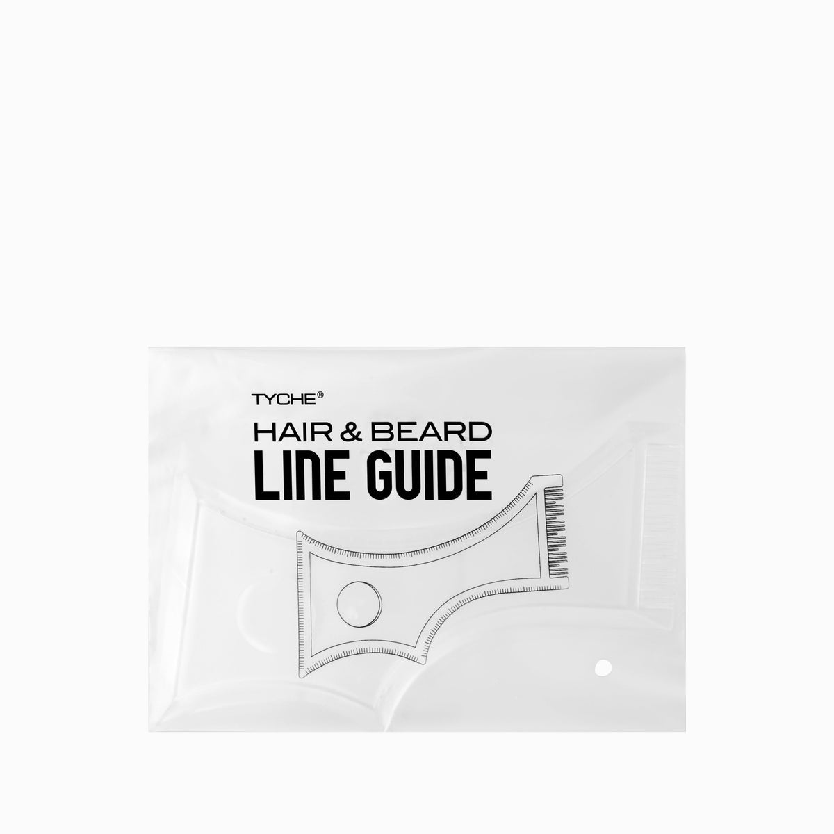 Tyche Hair & Beard Line Guide with storage cover
