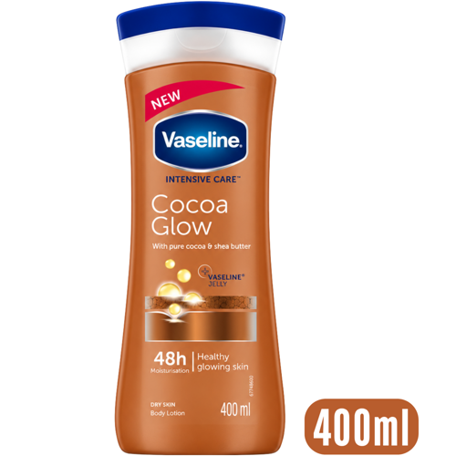 Vaseline Intensive Care Cocoa Glow Body Lotion 400 ml