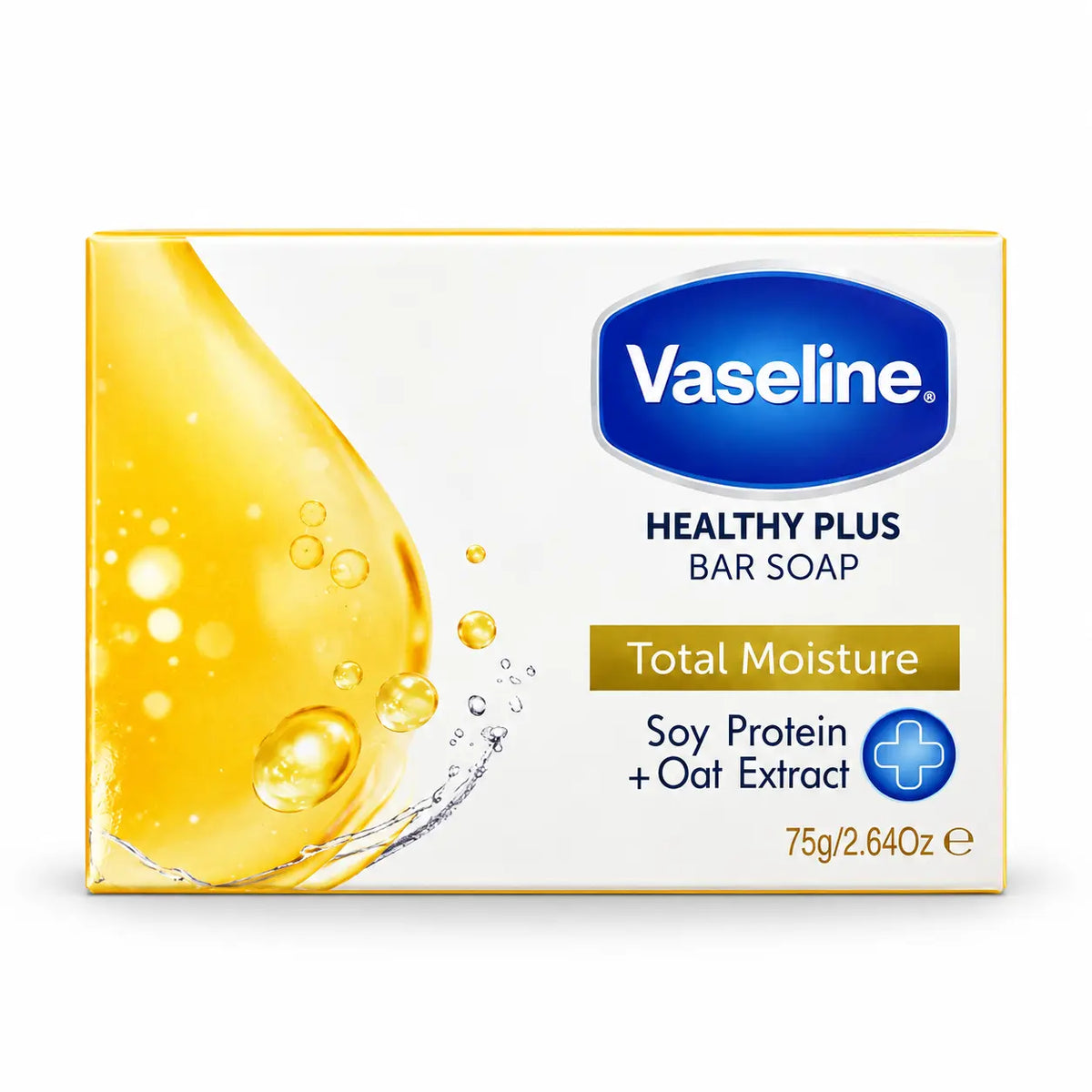 Vaseline Healthy Plus Total Moisture Bar Soap 75 g