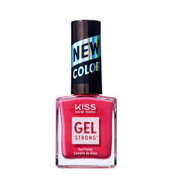 KISS New York Gel Strong Nail Polish, High-Gloss Salon Shine Long-Wear Liquid Lacquer - KNP KISS NEW YORK PROFESSIONAL